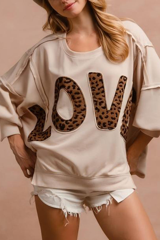 Leopard Love Sweatshirt