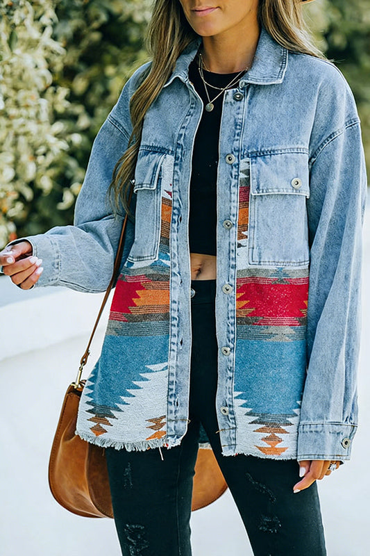 Stylish Oversized Denim Jacket