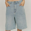 Casual Longline Denim Shorts