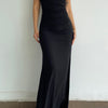 Ruched High Neck Two-Piece Set