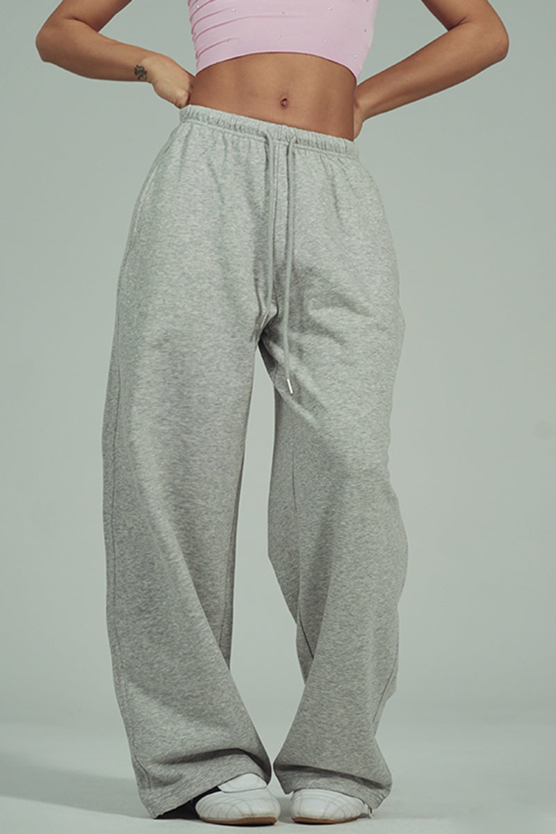 Wide-Leg Lounge Pants
