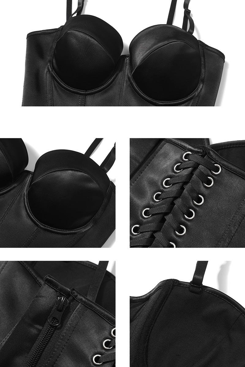 Adjustable Strap Sculpting Corset Top
