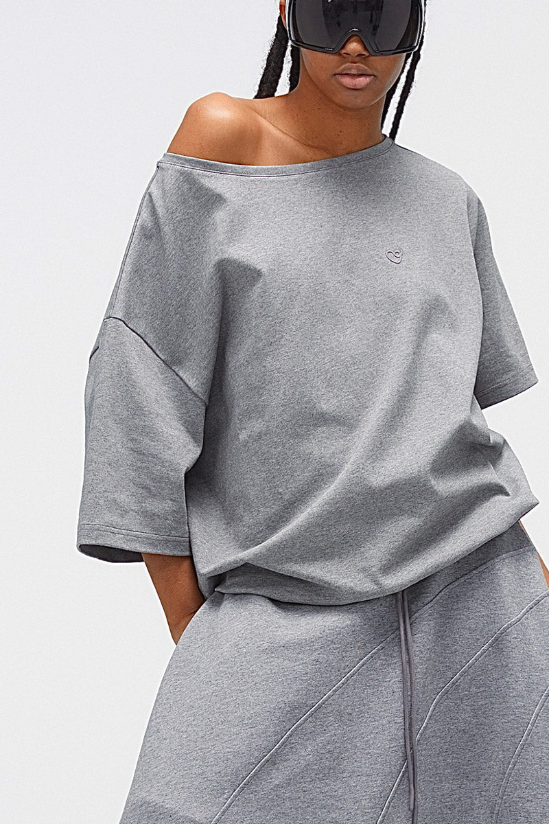 Rolled Sleeve Relaxed Fit Tee