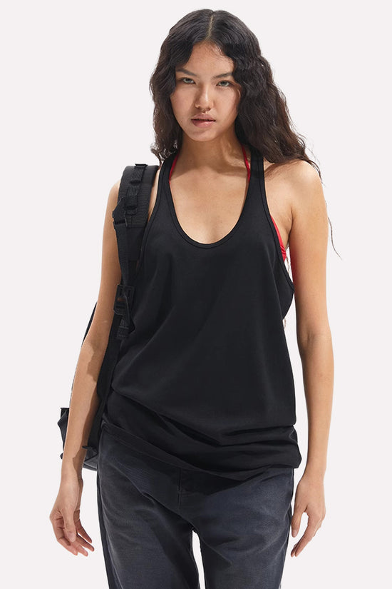 Relaxed Fit Racerback Tank