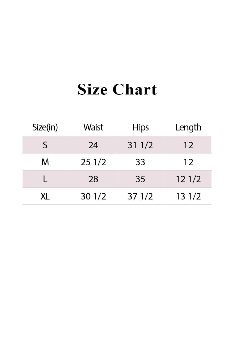 Eyelet Hem Mini Skirt