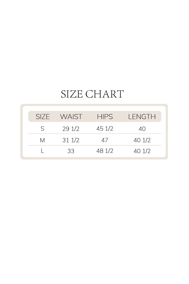 High-Waisted Front Slit Denim Skirt