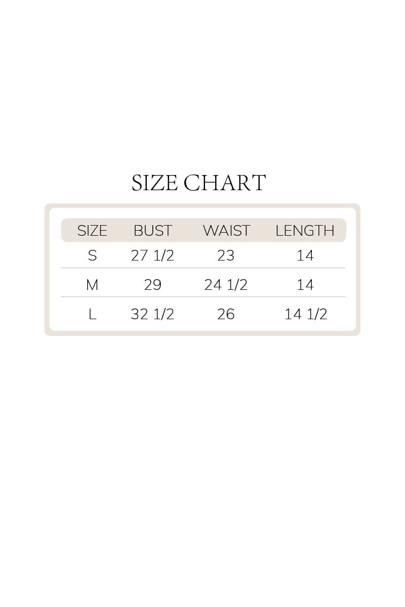 Strapless Bustier Corset Top
