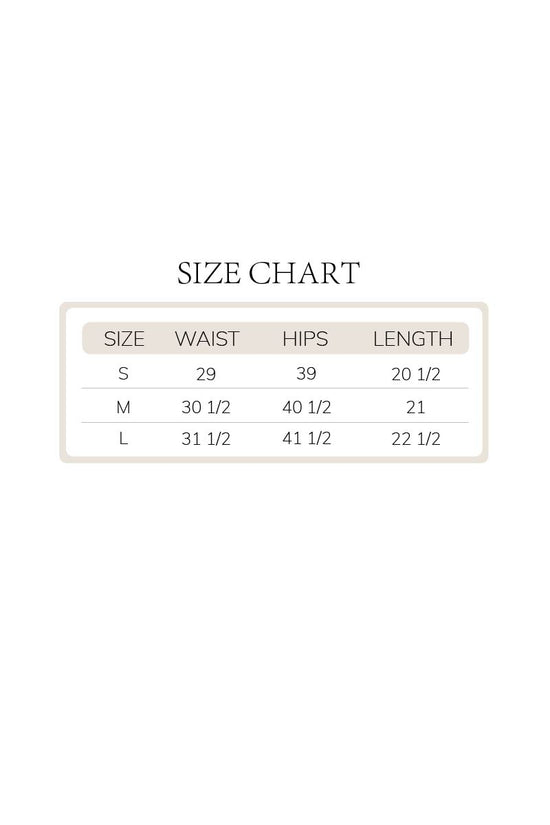 Casual Longline Denim Shorts