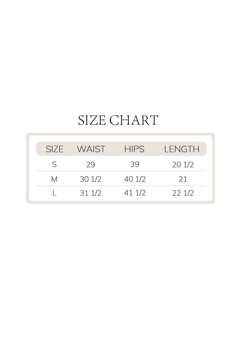 Casual Longline Denim Shorts