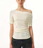 Asymmetrical Off-Shoulder Top
