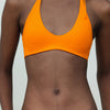 Halter Tie Triangle Bikini Top