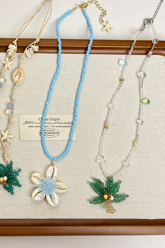 Beaded Charm Necklace