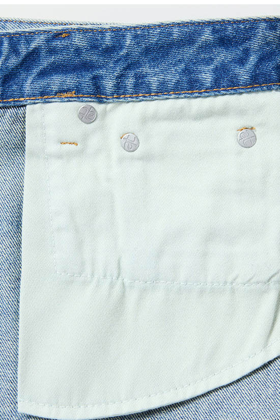 Mid Rise Casual Denim Mini Shorts