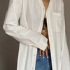 Button-Up Shirt with Chest Pocket