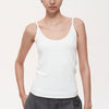 Basic Ribbed Scoop Neck Tank Top