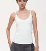 Basic Ribbed Scoop Neck Tank Top
