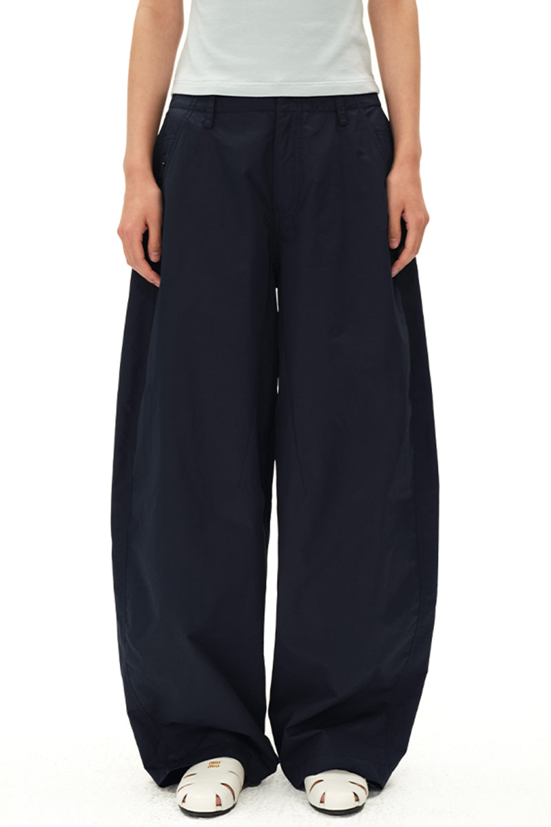 Wide Leg High Waist Casual Pants