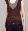 Layered Deep V-Neck Tank Top