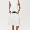Relaxed Fit Knee-Length Shorts