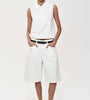 Relaxed Fit Knee-Length Shorts