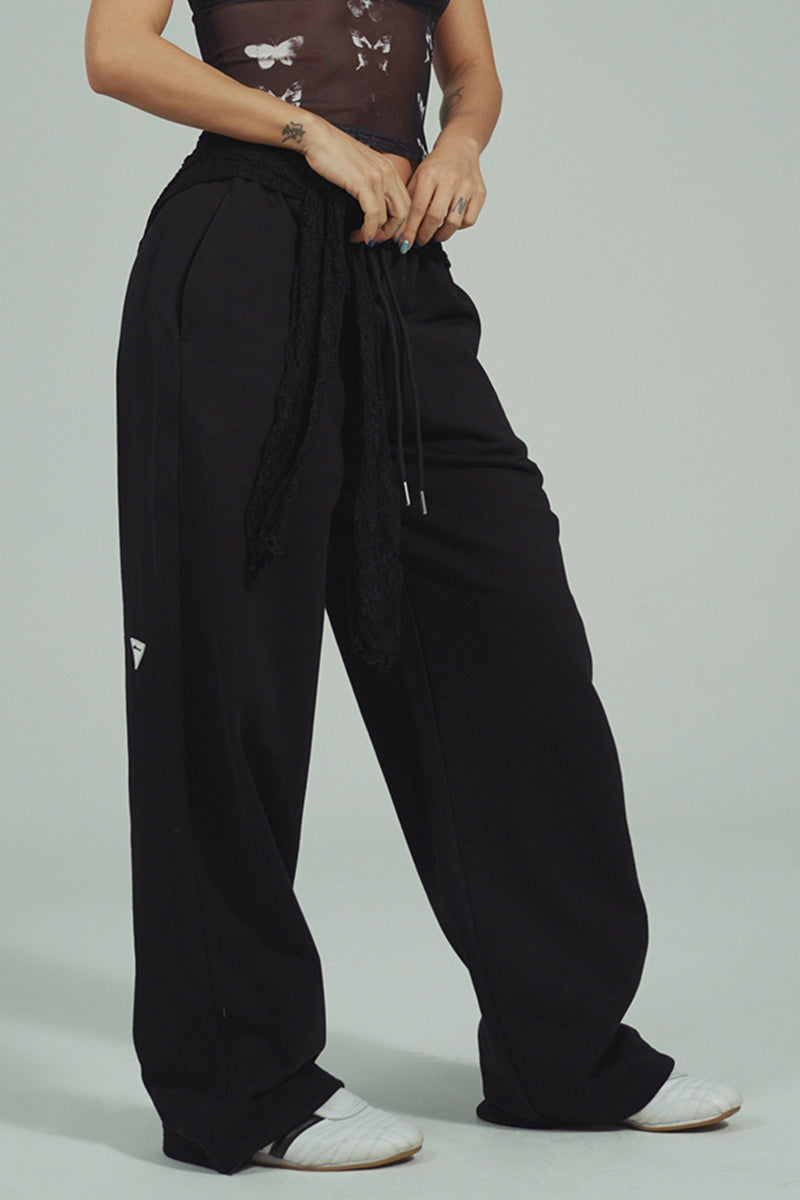Wide-Leg Lounge Pants