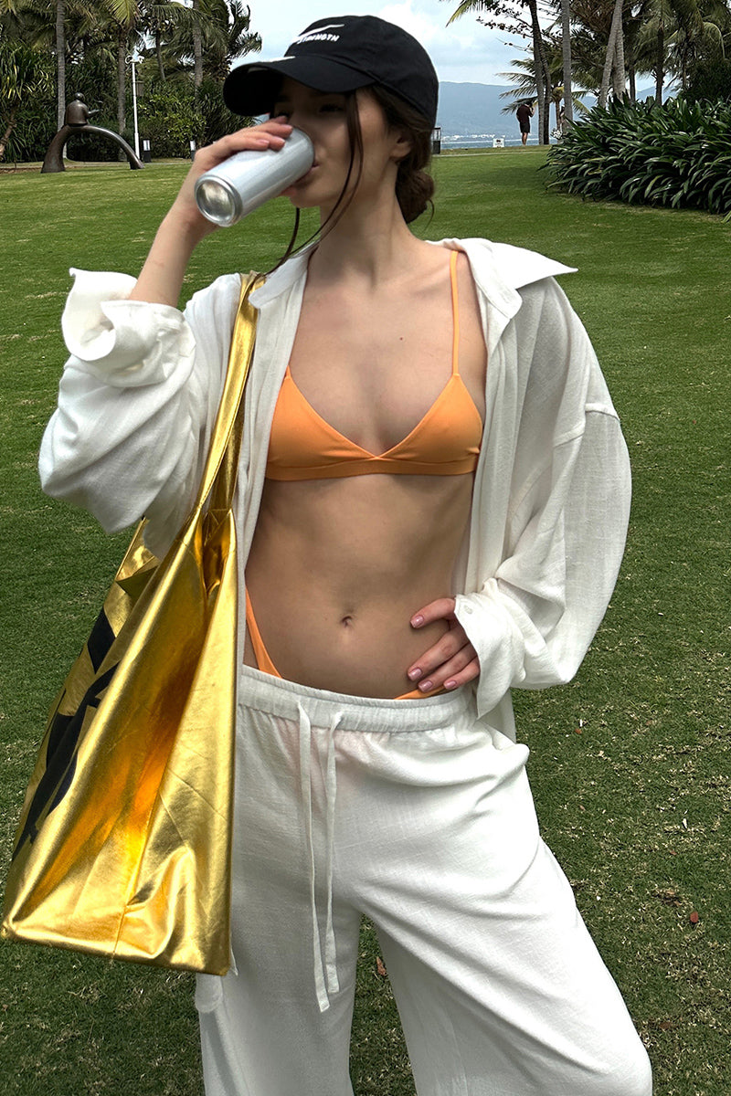 Minimal  Triangle Bikini Set