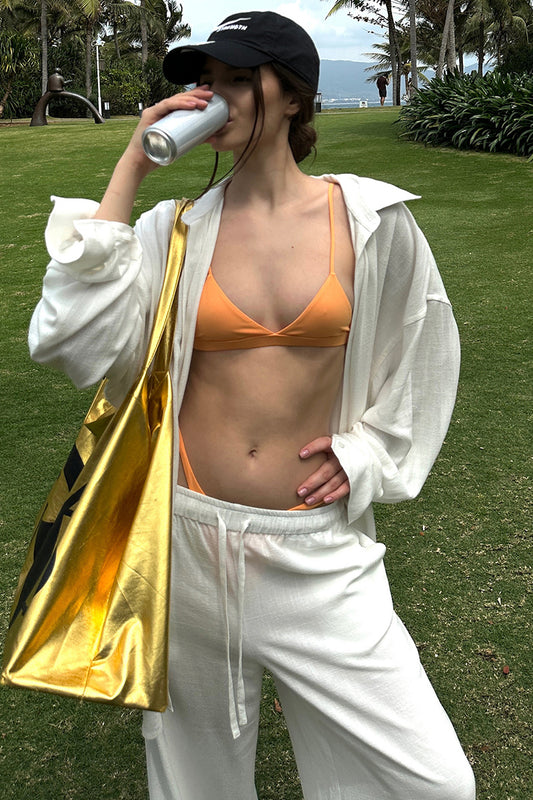 Minimal  Triangle Bikini Set