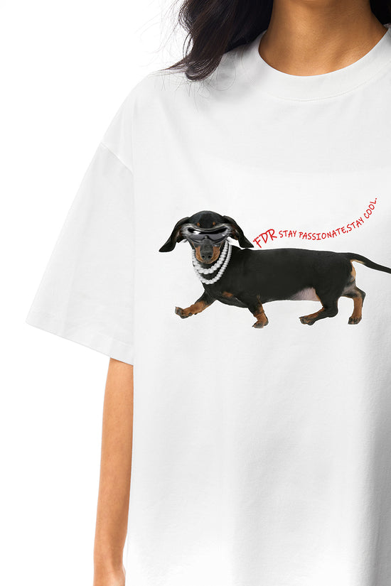 Graphic Print Oversized T-Shirt