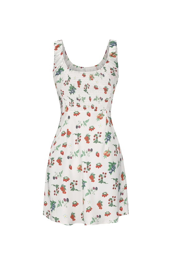 Print Mini Dress