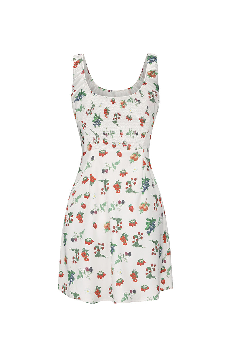 Print Mini Dress
