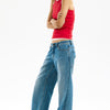 Low Rise Classic Straight Leg Jeans