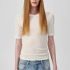 Slim Fit Elbow Sleeve Tee