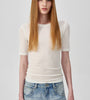 Slim Fit Elbow Sleeve Tee