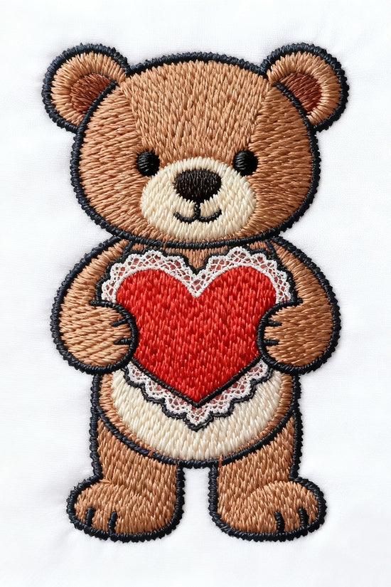 Teddy Big Heart Love T-Shirt