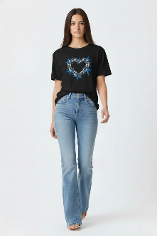 Amour Script Logo T-Shirt