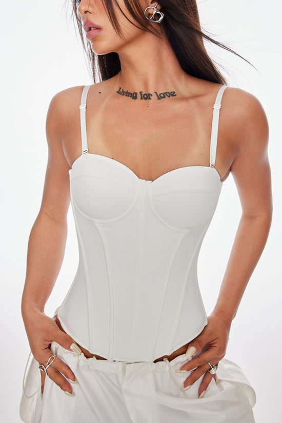 Strapless Bustier Corset Top
