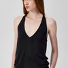 Deep V-Neck Racerback Tank Top