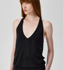 Deep V-Neck Racerback Tank Top