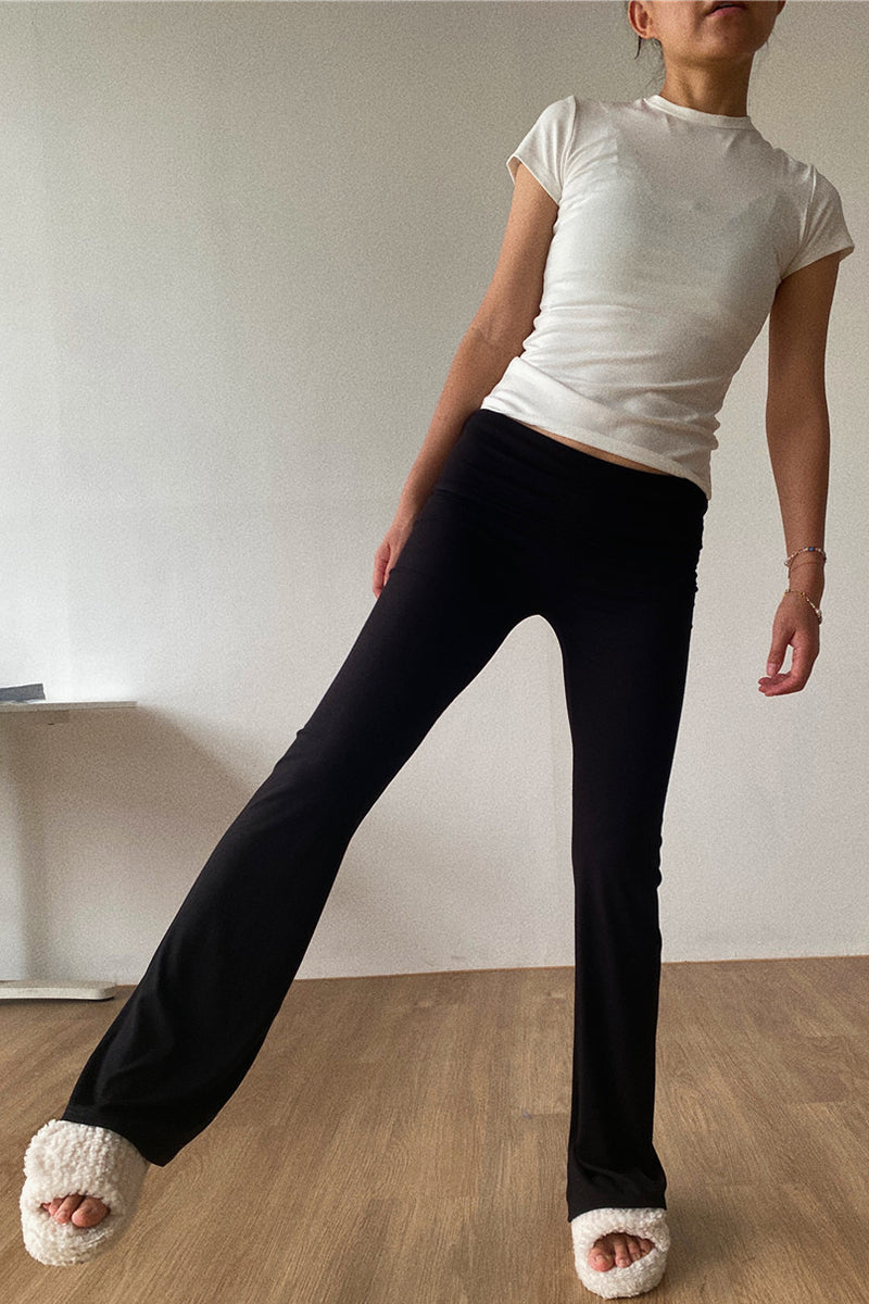 High Waist Flared Lounge Pants
