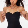 Sweetheart Neckline Bustier Top
