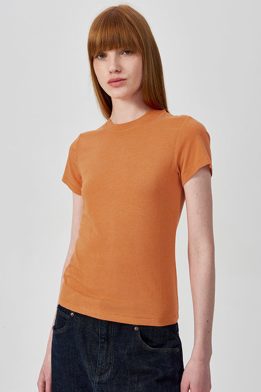Crew Neck Short Sleeve Tee