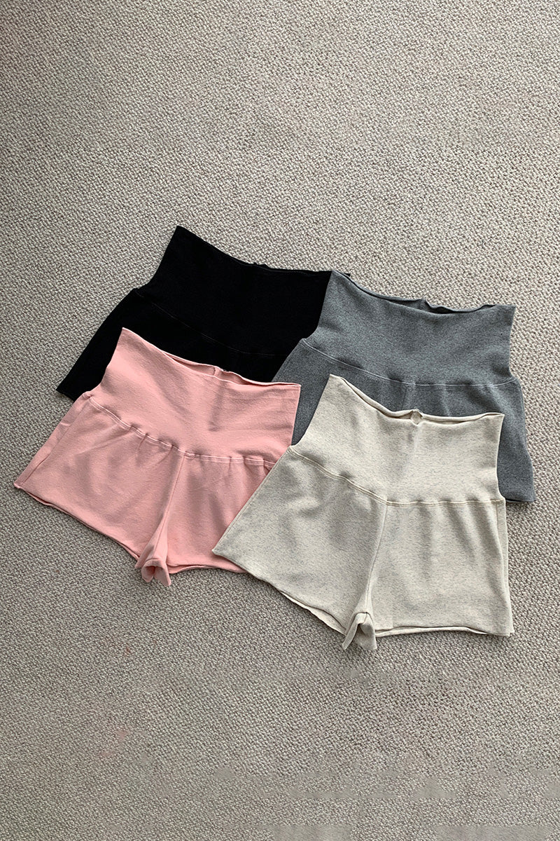 Wide Waistband Lounge Shorts