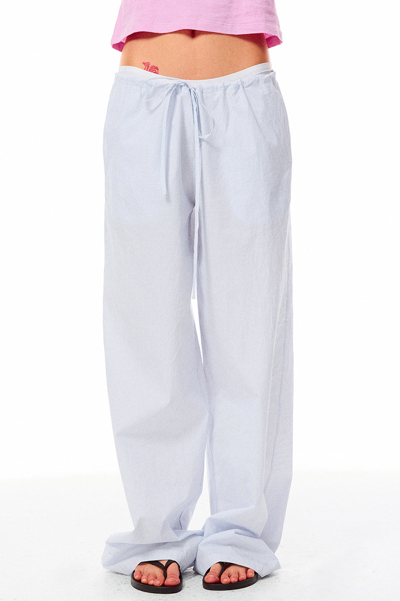 Drawstring Loose Fit Pajama Pants