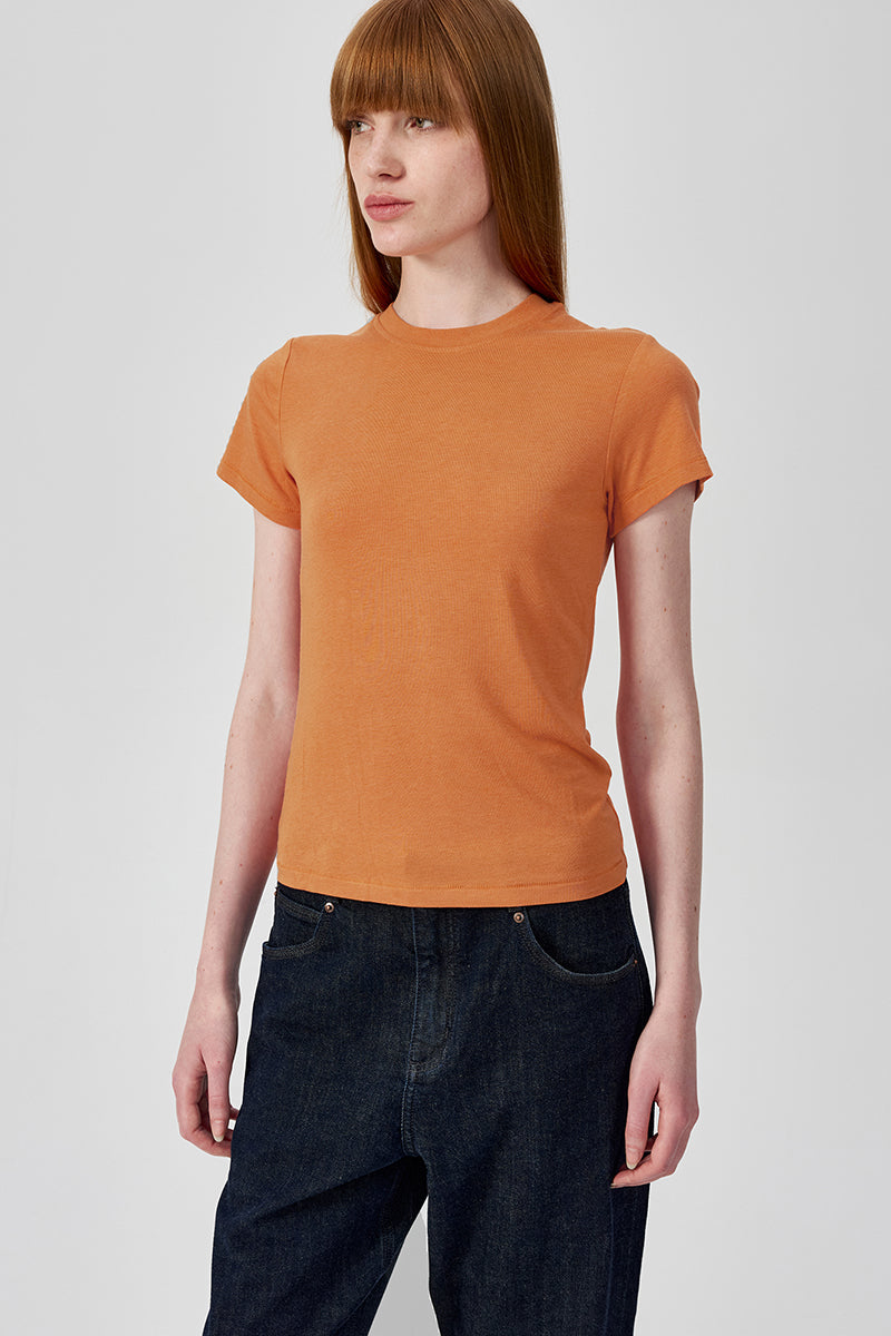 Crew Neck Short Sleeve Tee