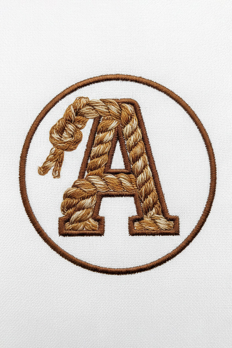 Vintage Initial A T-Shirt