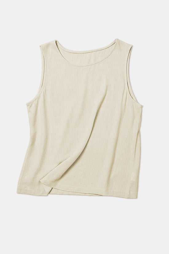 Solid Sleeveless Tank Top