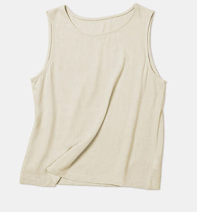 Solid Sleeveless Tank Top