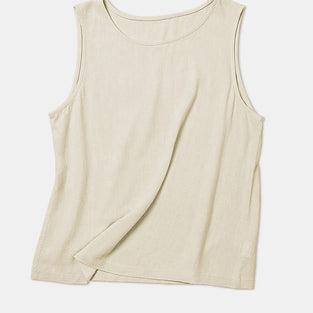 Solid Sleeveless Tank Top