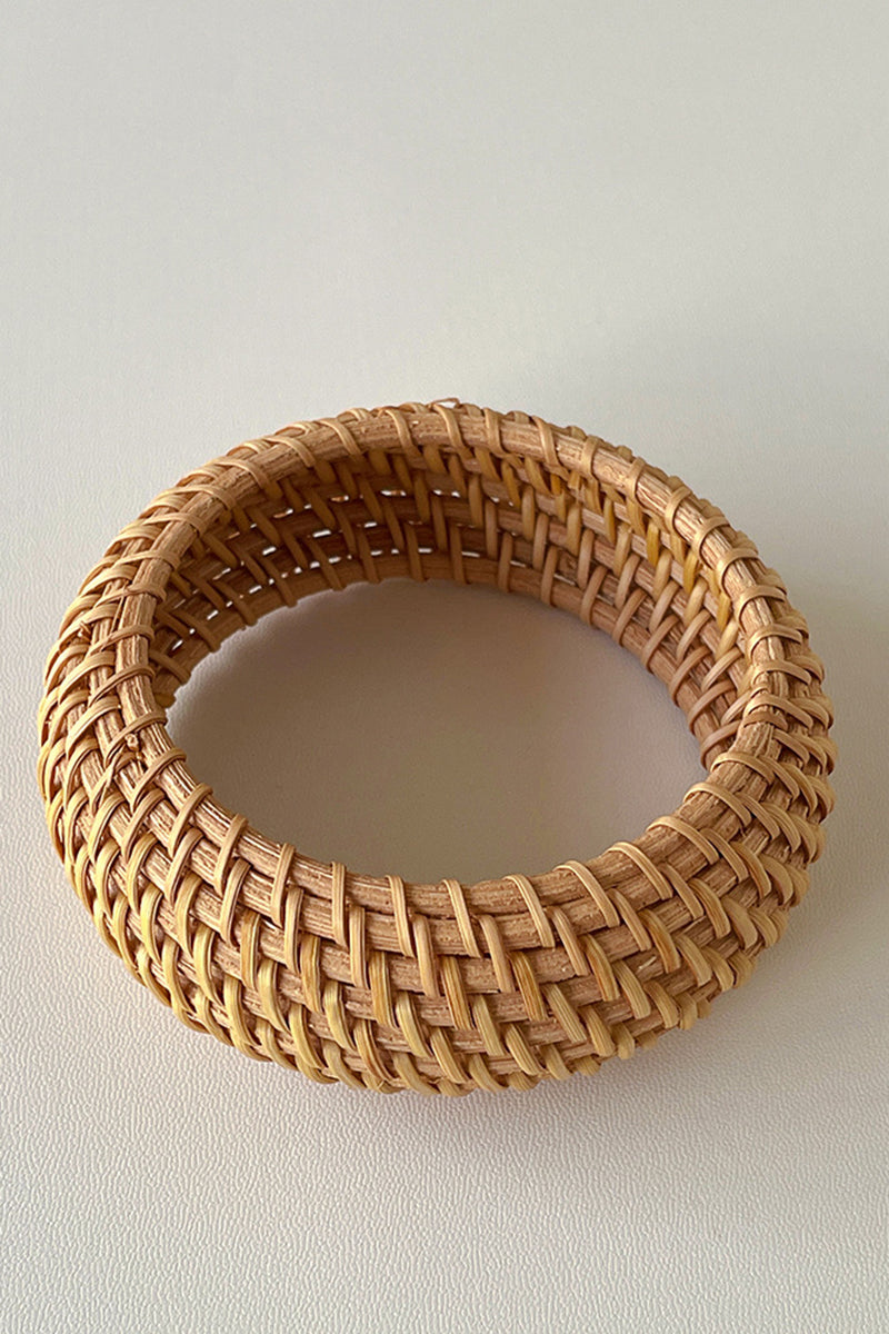 Woven Texture Bangle Bracelet