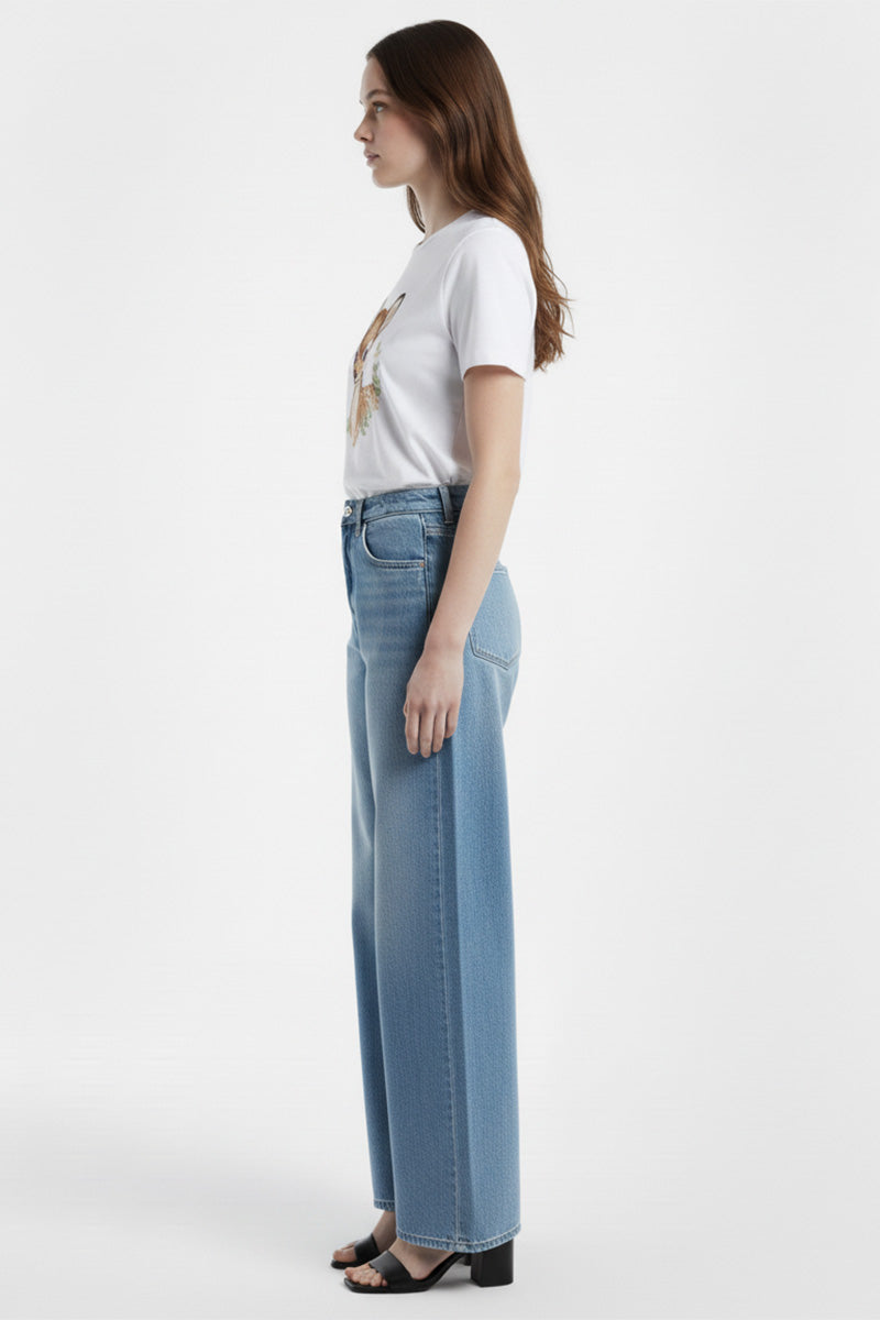 Little Deer Embroidered T-Shirt